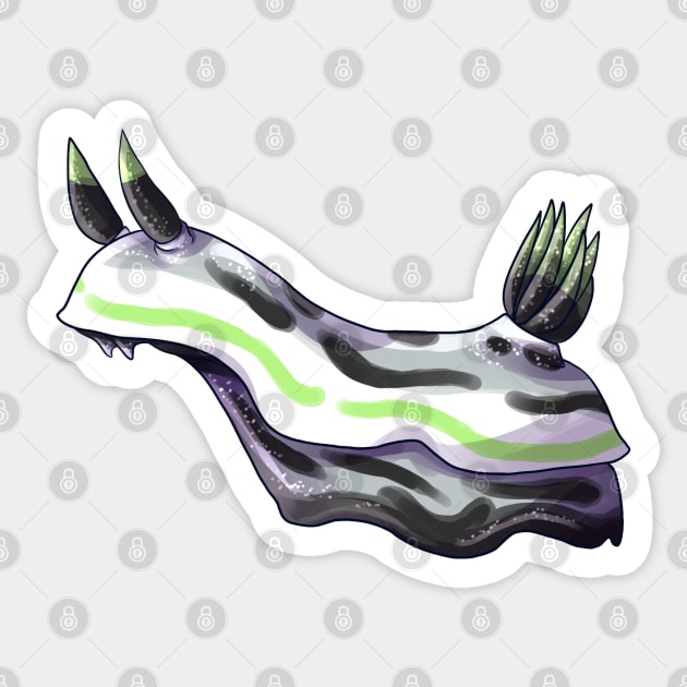 Agender Nudibranch Sticker by candychameleon